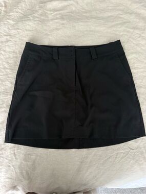 Nike Black Dri-FIT Golf Skort